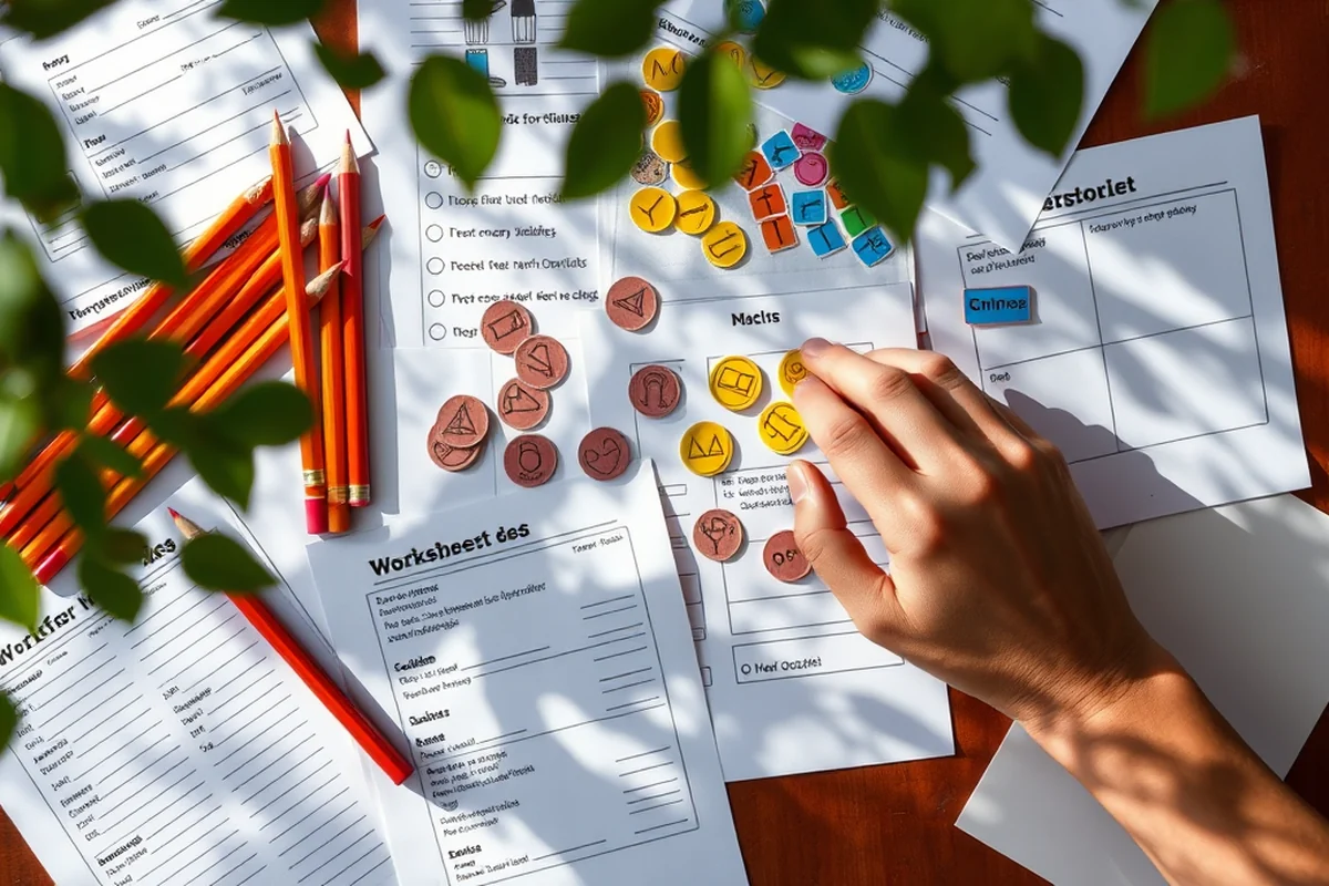 Worksheets — Worksheets (the finished result)