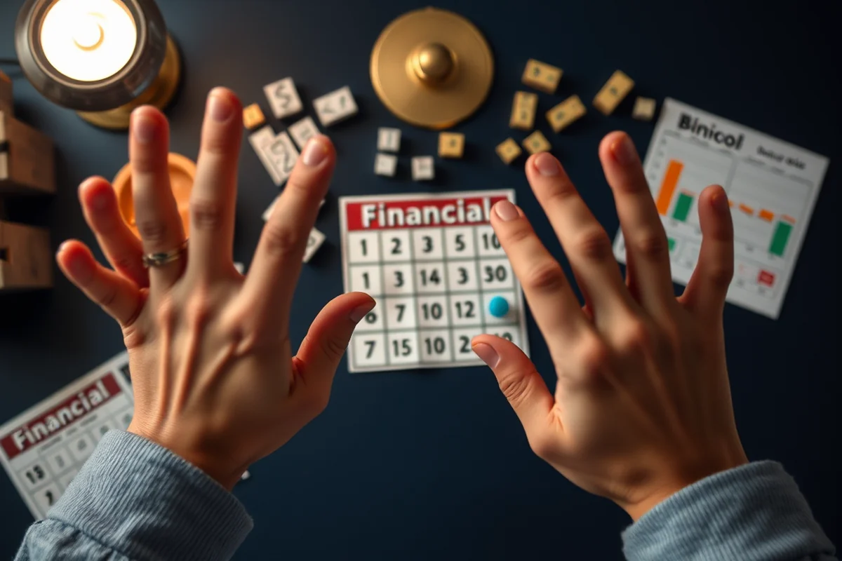 financial literacy bingo printable — Financial Literacy Bingo Printable (the finished result)