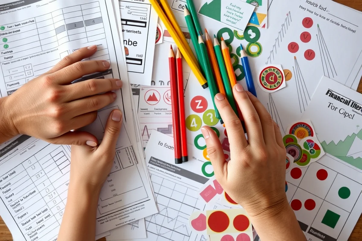 financial literacy for kids simplified — Financial Literacy For Kids Simplified (the finished result)